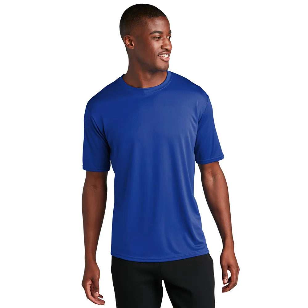 Port & Company Performance Tee Decorated - True Royal Blue
