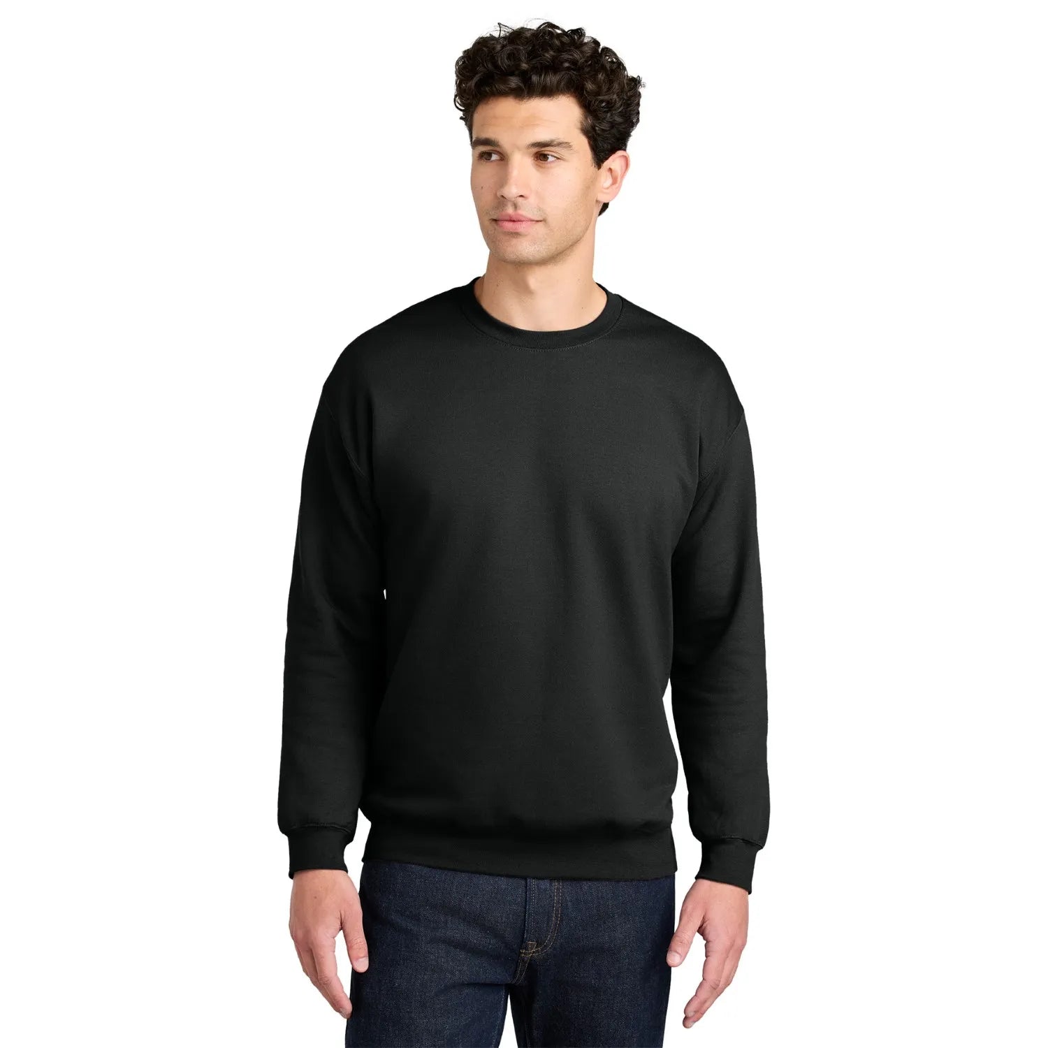 Gildan Softstyle Crewneck Sweatshirt Decorated - Black