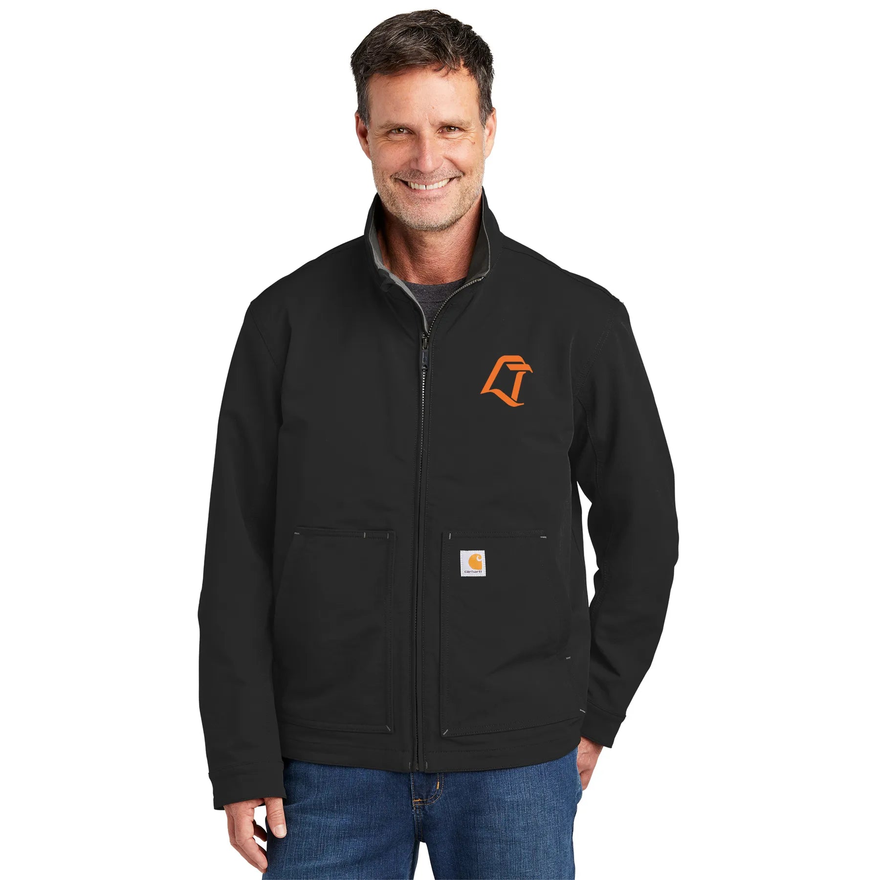 Carhartt Super Dux Soft Shell Embroidered Jacket - Black
