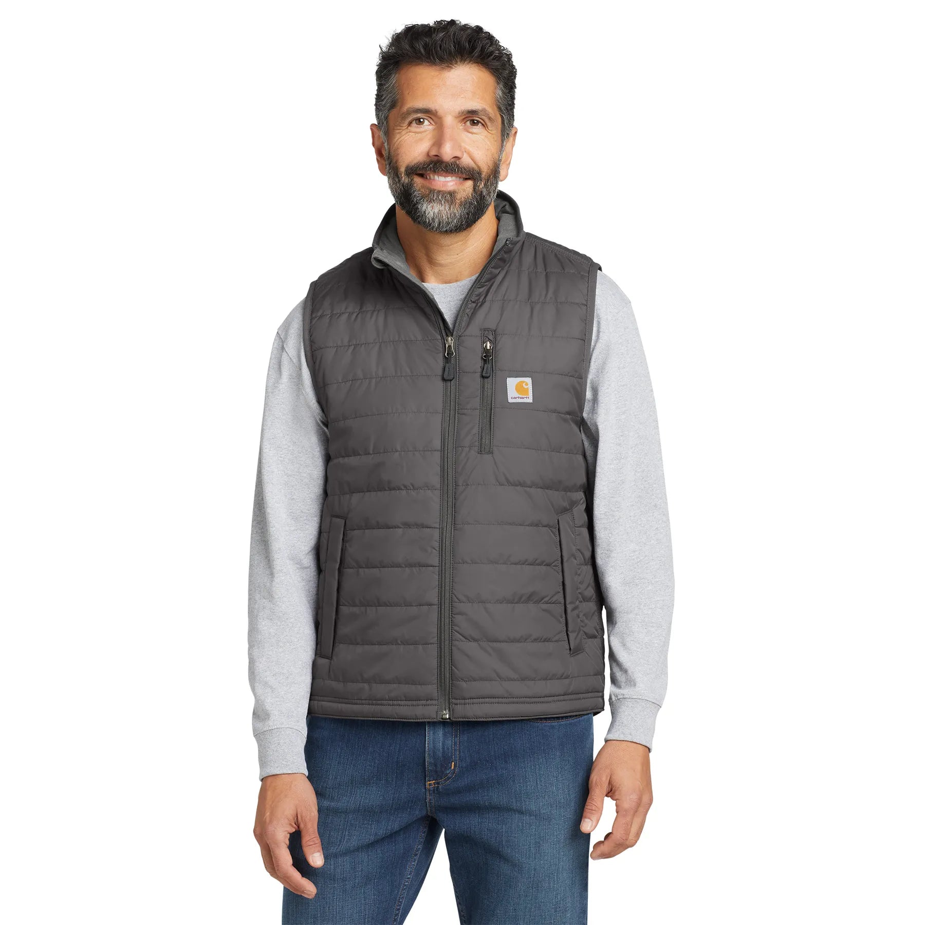 Carhartt Gilliam Embroidered Vest - Shadow Grey