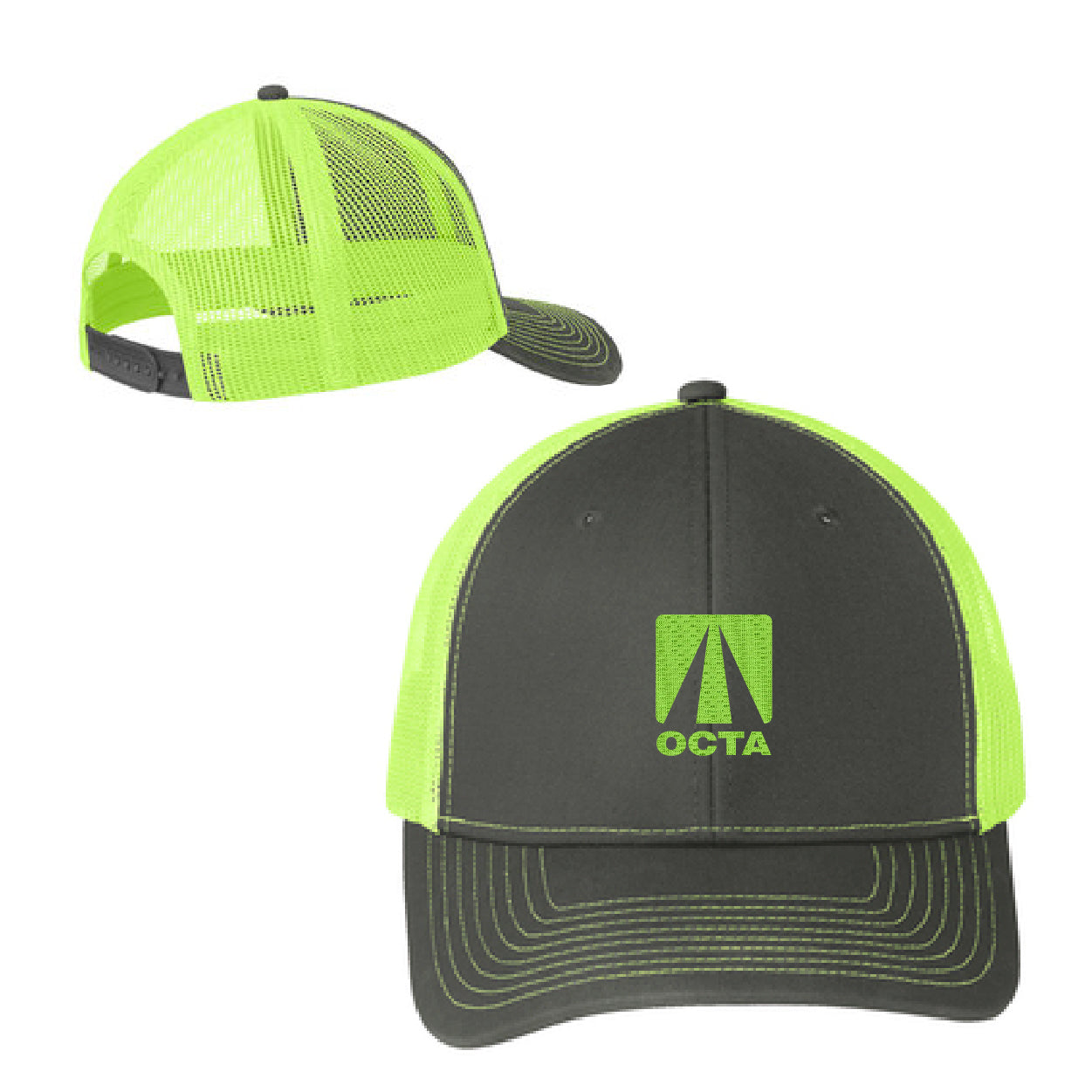 Port Authority Snapback Trucker Embroidered Cap