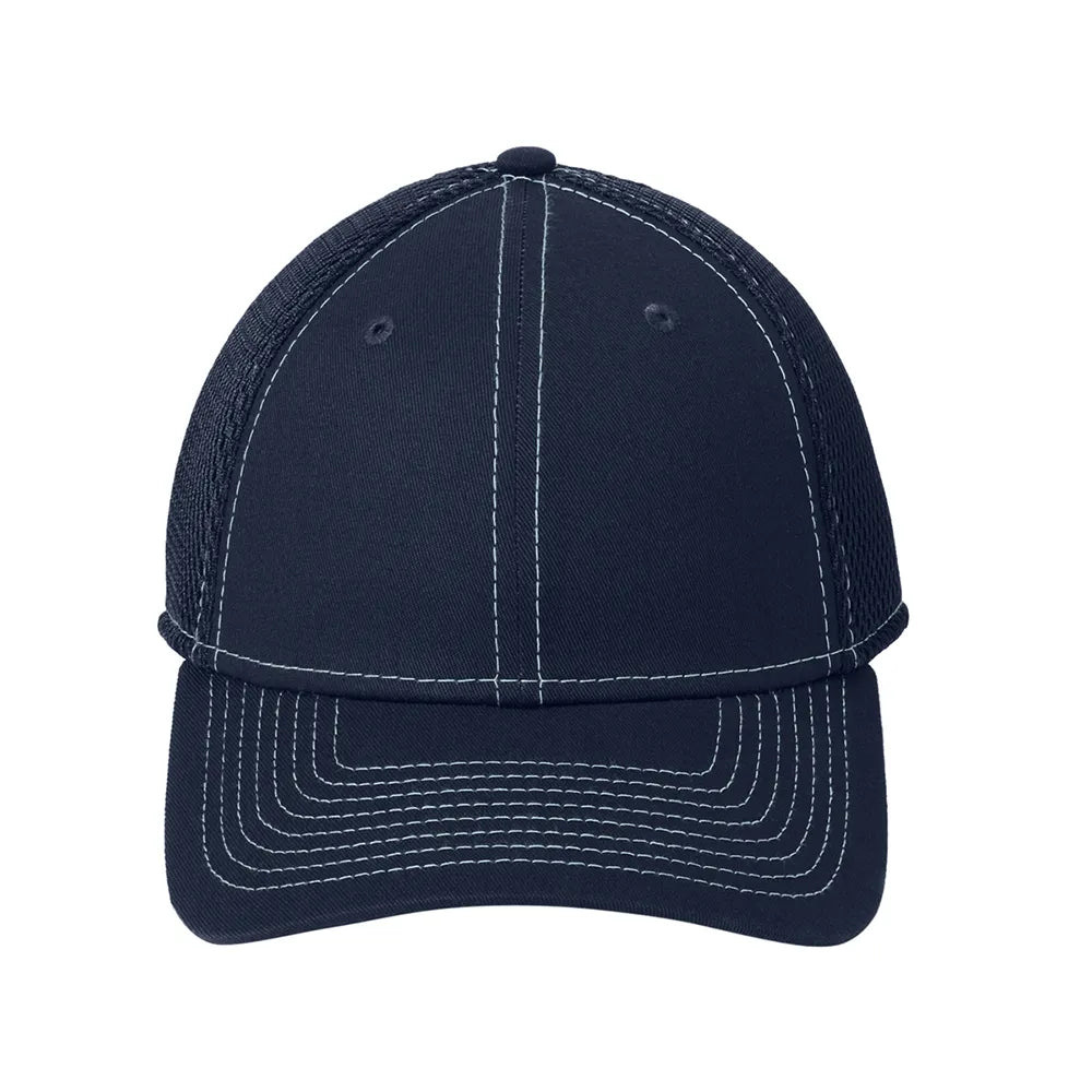 New Era - Stretch Mesh Contrast Stitch Embroidered Cap