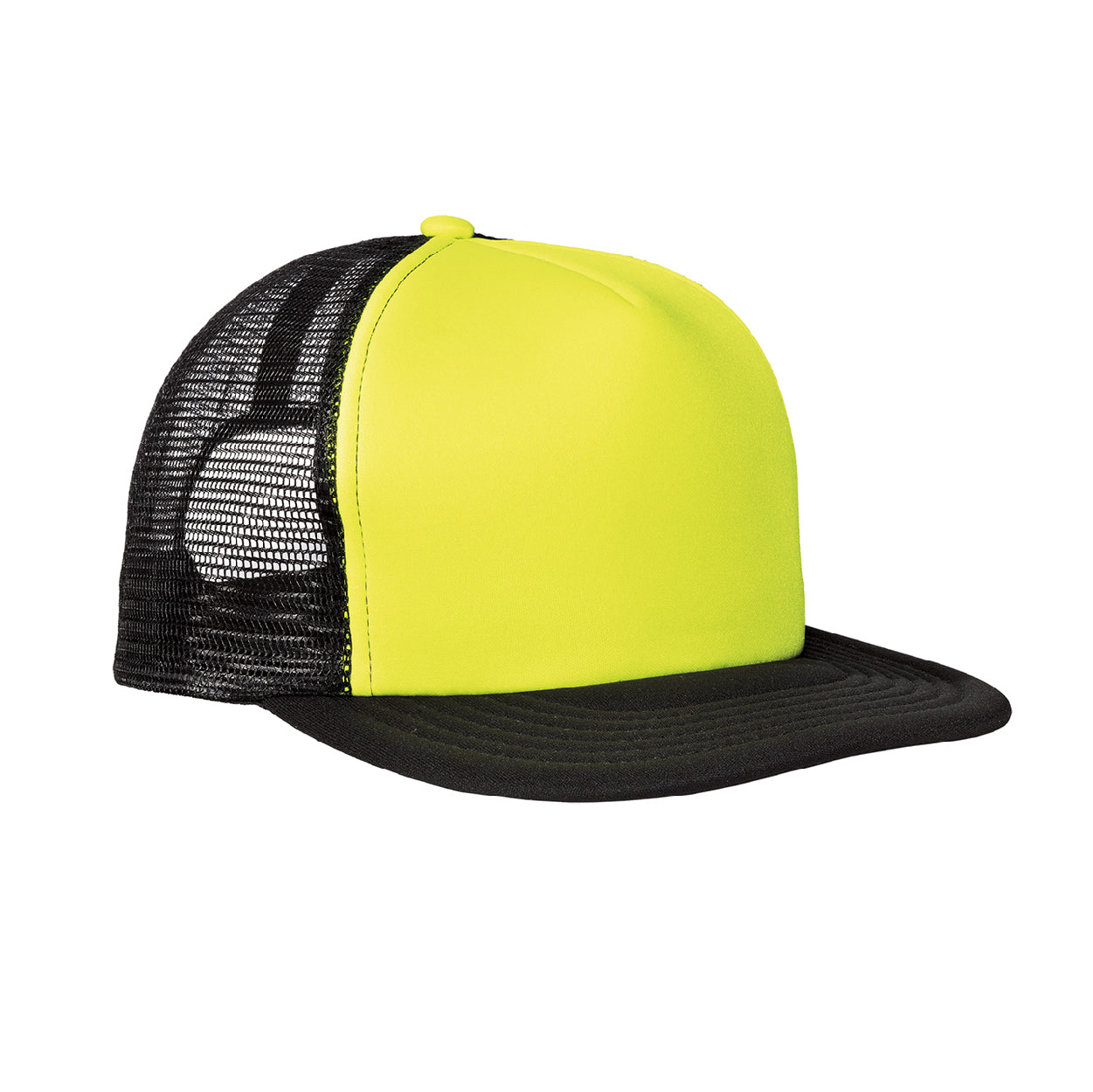 District Flat Bill Snapback Trucker Embroidered Cap