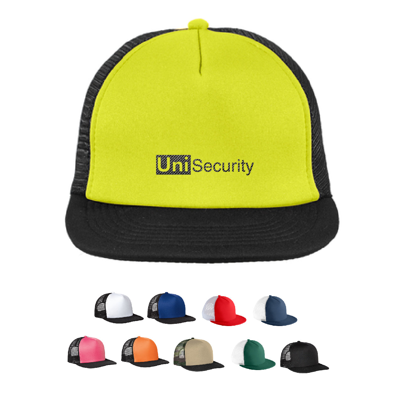 District Flat Bill Snapback Trucker Embroidered Cap - District