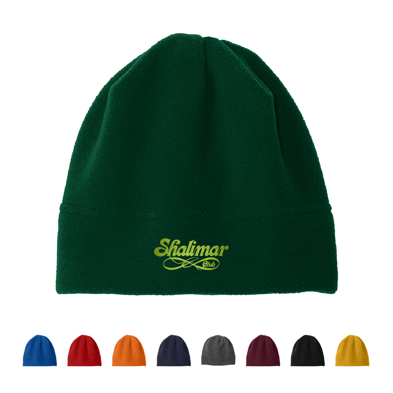 Port Authority R-Tek Stretch Fleece Embroidered Beanie - Royal Blue