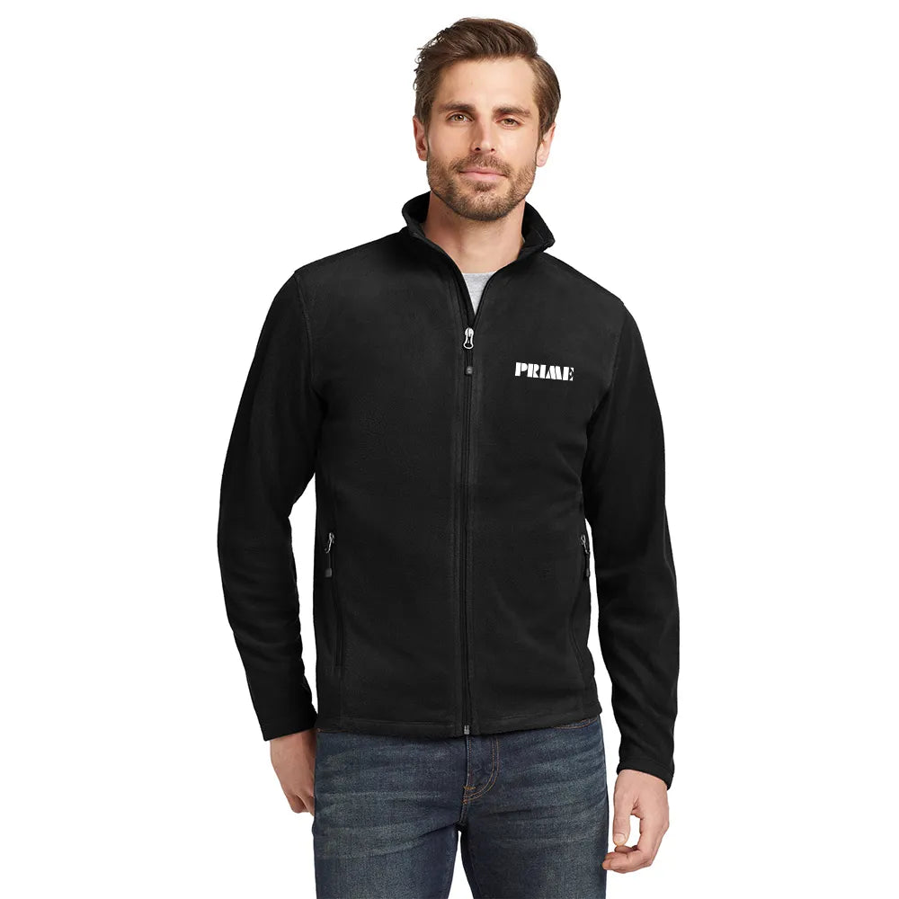 Eddie Bauer Full-Zip Microfleece Embroidered Jacket