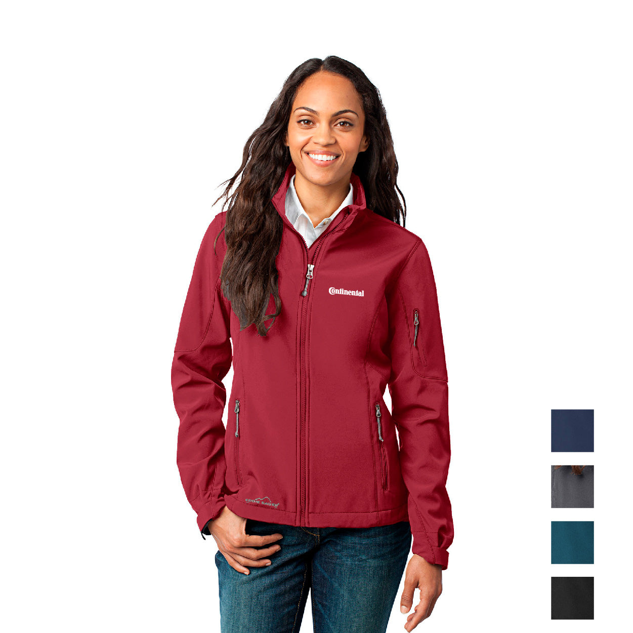 Eddie Bauer Women's Soft Shell Embroidered Jacket