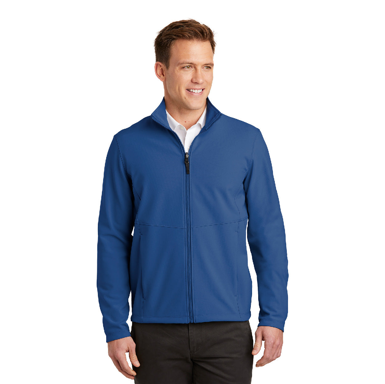 Port Authority Collective Soft Shell Embroidered Jacket - River Blue Navy (PMS 533C)