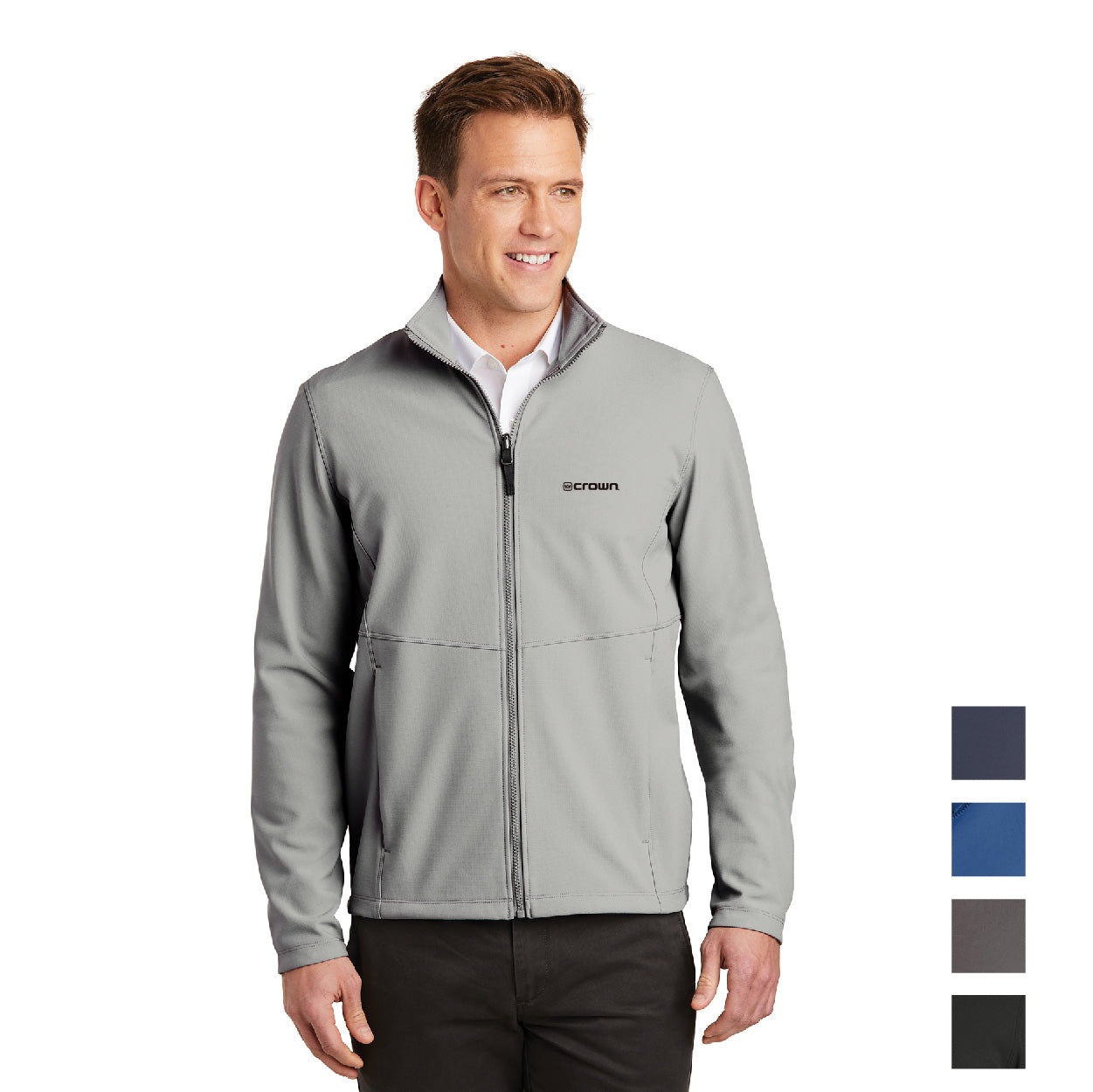 Port Authority Collective Soft Shell Embroidered Jacket - Deep Black (PMS BLACK C)