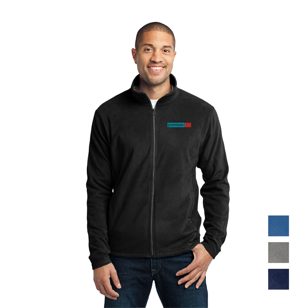 Port Authority Microfleece Embroidered Jacket