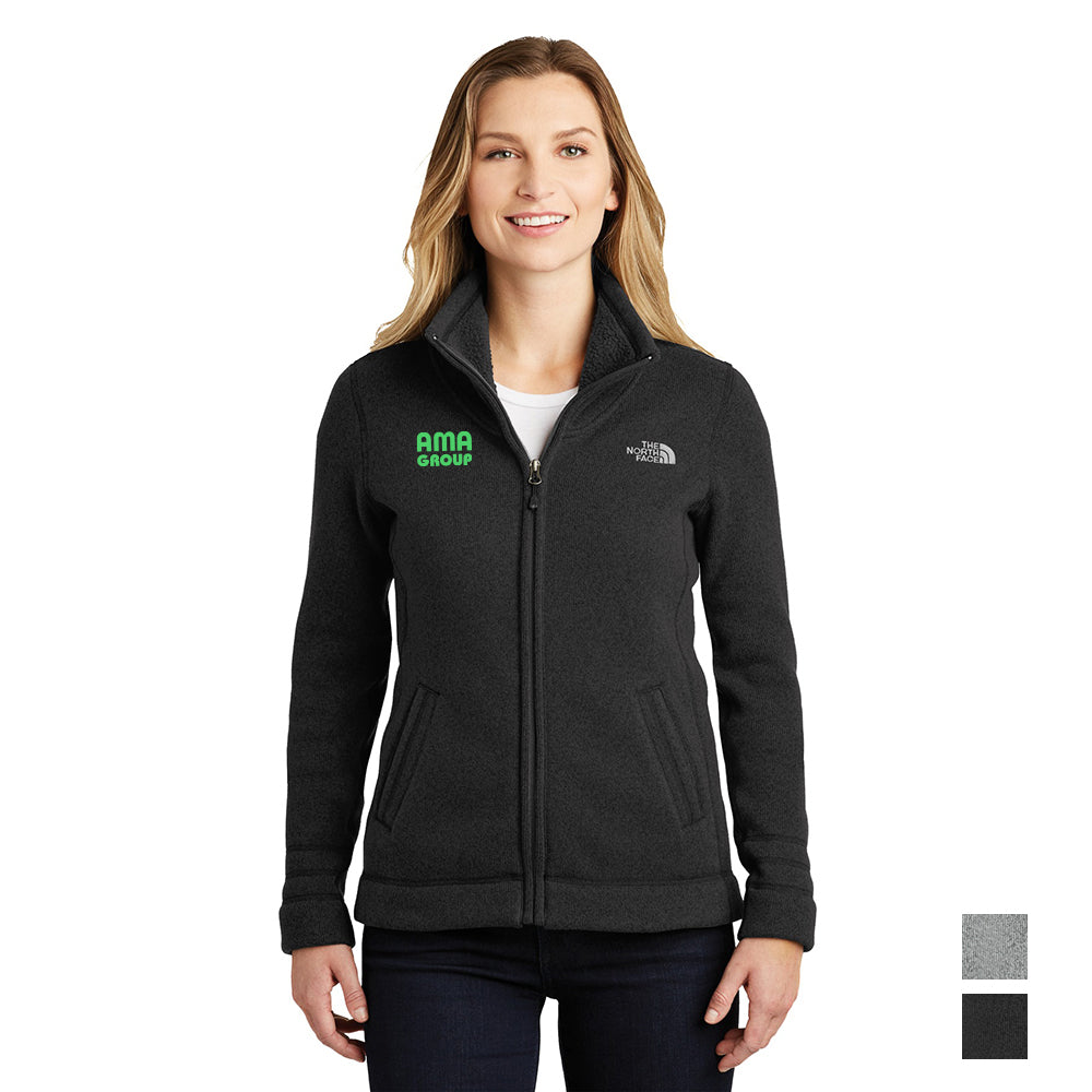 The North Face Women's Sweater Fleece Embroidered Jacket