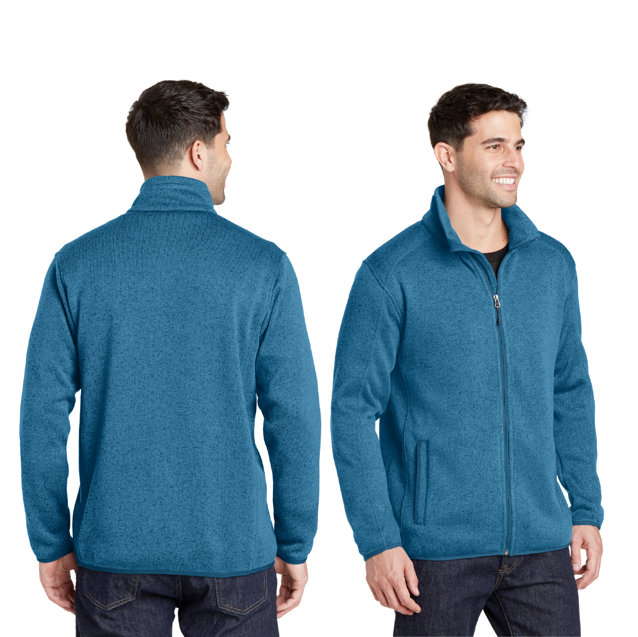 Port Authority Sweater Fleece Embroidered Jacket