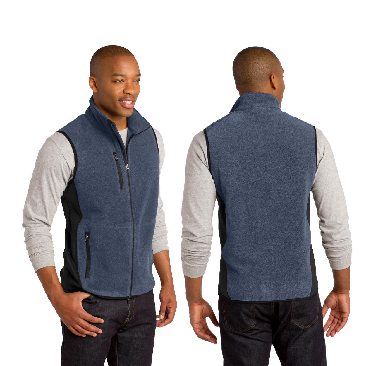 Port Authority R-Tek Pro Fleece Full-Zip Embroidered Vest