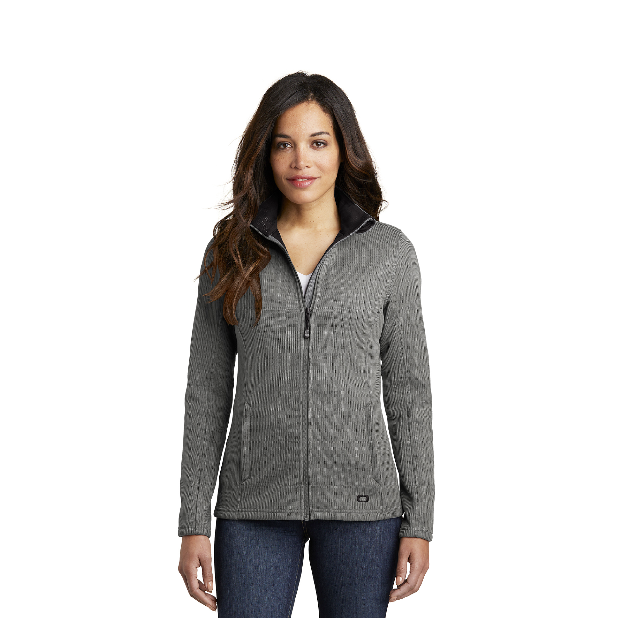 OGIO Women's Grit Fleece Embroidered Jacket