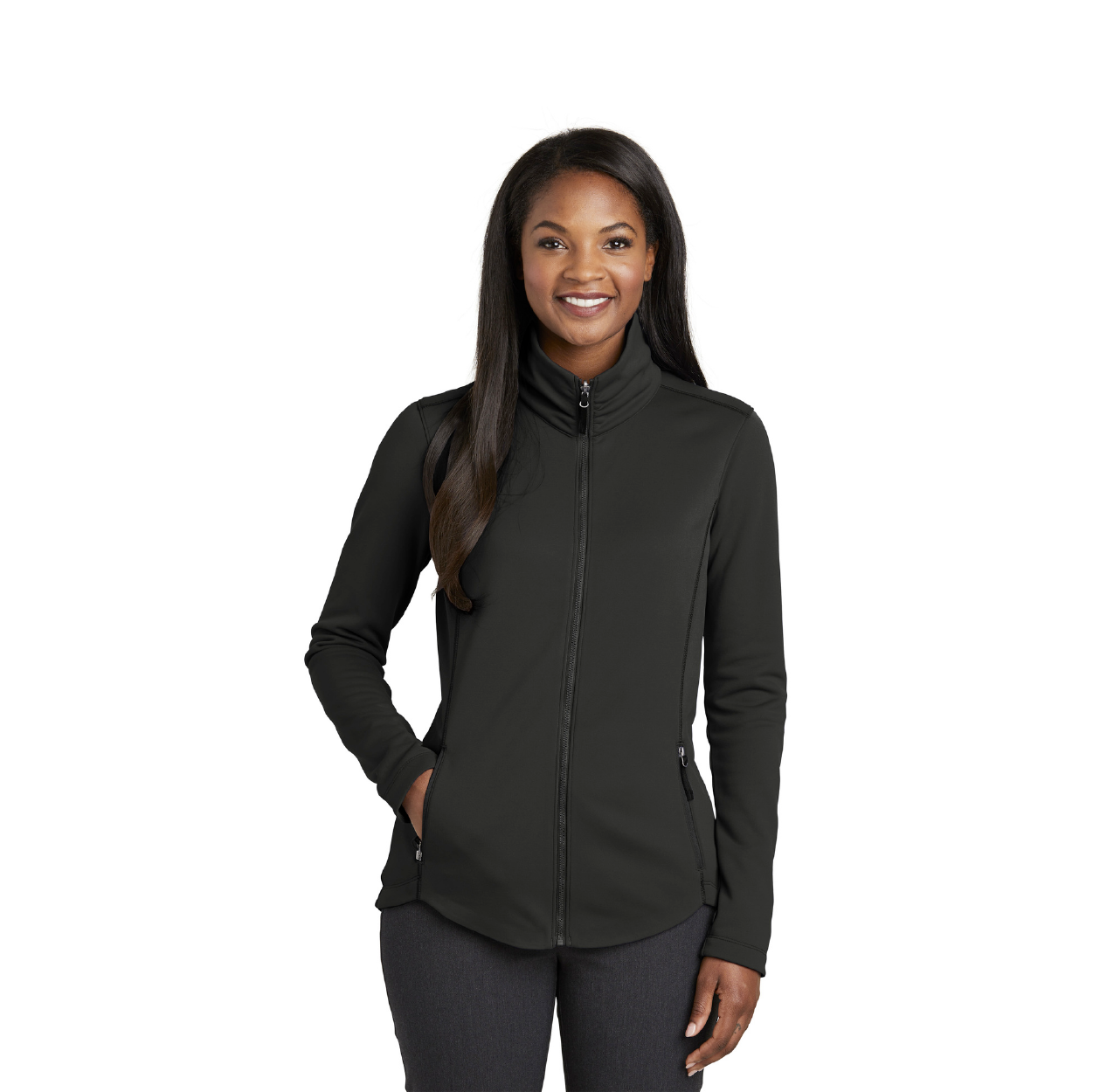 Port Authority Women's Collective Smooth Fleece Embroidered Jacket