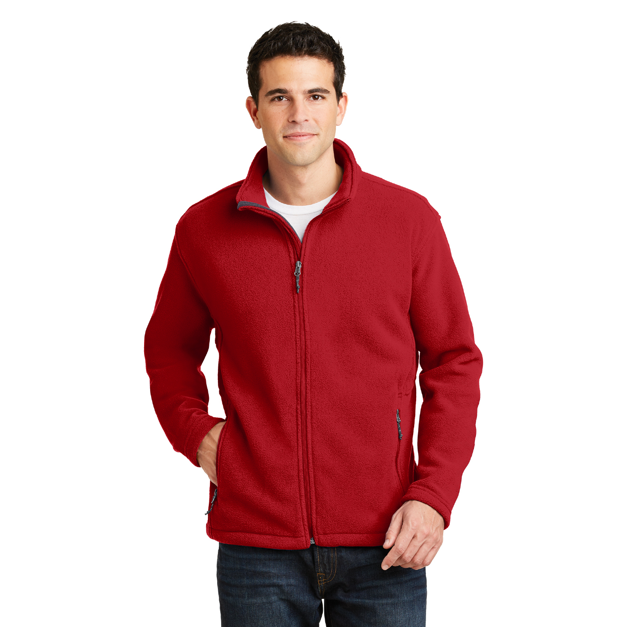 Port Authority Value Fleece Embroidered Jacket - True Royal Blue (PMS 7687C)