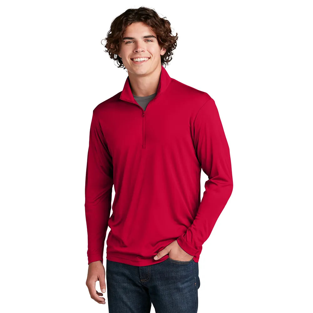 Sport-Tek Sport-Tek PosiCharge Competitor 1/4-Zip Pullover - Deep Red