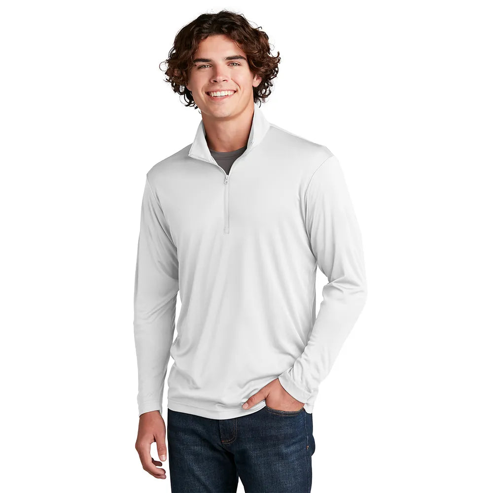 Sport-Tek Sport-Tek PosiCharge Competitor 1/4-Zip Pullover - White