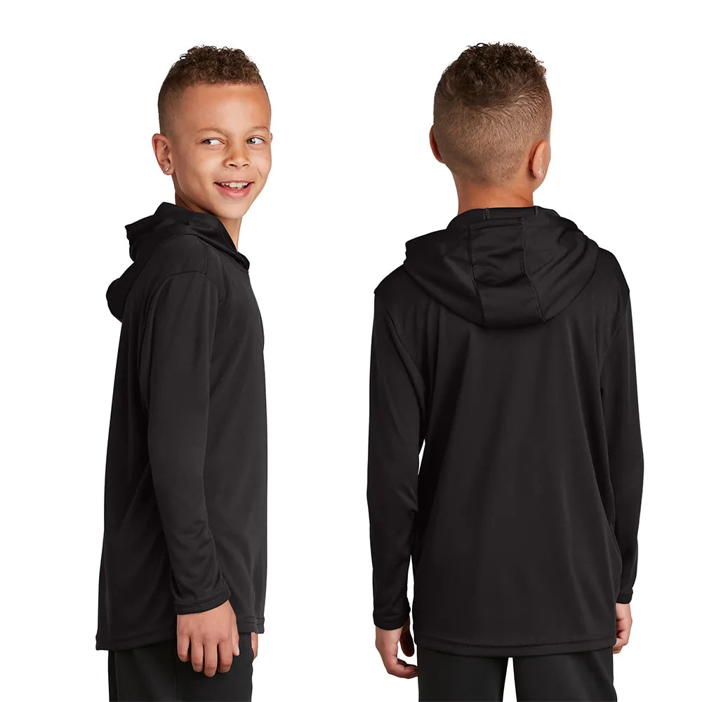 Sport-Tek Youth PosiCharge Competitor Hooded Pullover Decorated