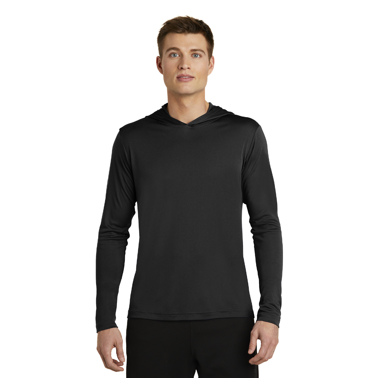 Sport-Tek Sport-Tek PosiCharge Competitor Hooded Pullover - Silver Grey