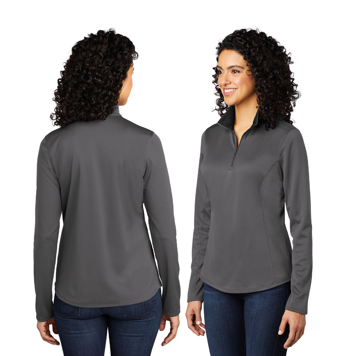 Port Authority Women's Silk Touch Performance 1/4-Zip Embroidered