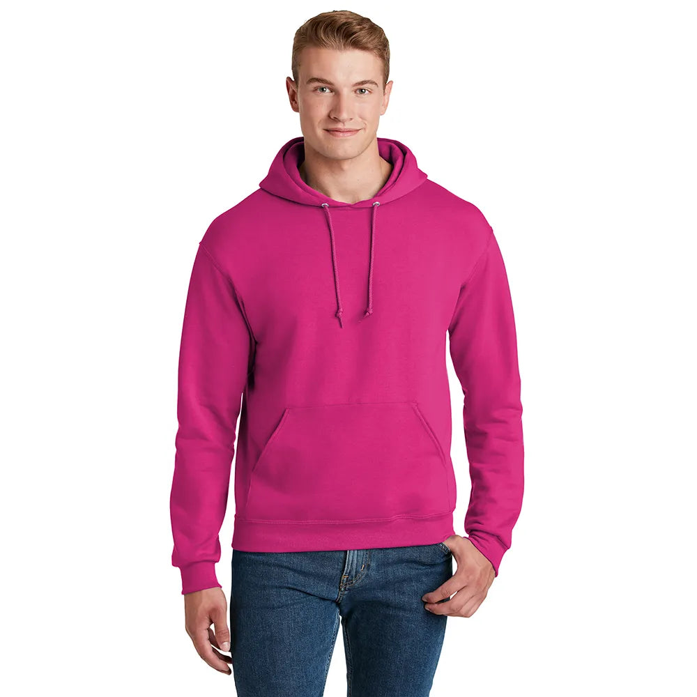 JERZEES - NuBlend Pullover Hooded Sweatshirt Decorated - Deep Purple