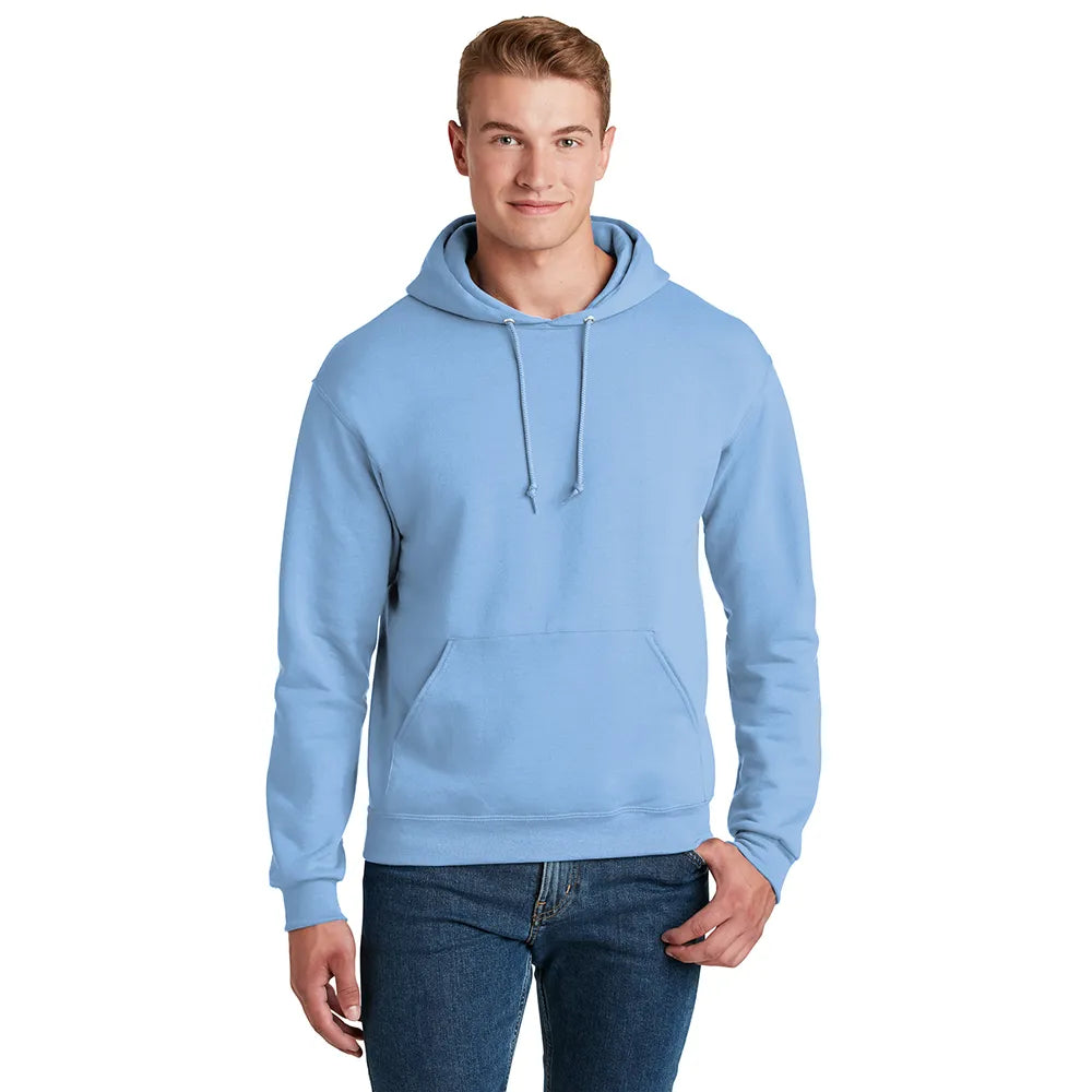 JERZEES - NuBlend Pullover Hooded Sweatshirt Decorated - Maroon Red