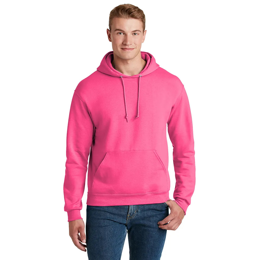 JERZEES - NuBlend Pullover Hooded Sweatshirt Decorated - Oatmeal Grey Heather