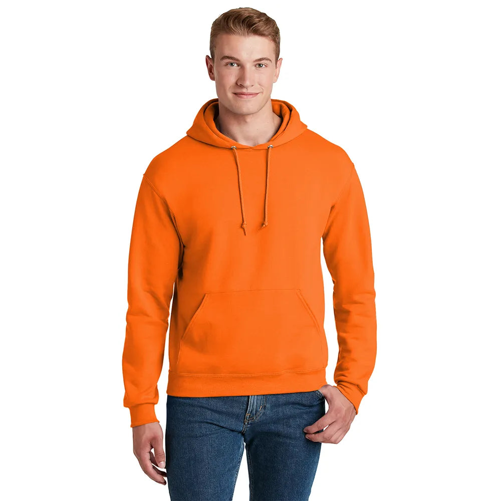 JERZEES - NuBlend Pullover Hooded Sweatshirt Decorated - Sweet Cream Beige Heather