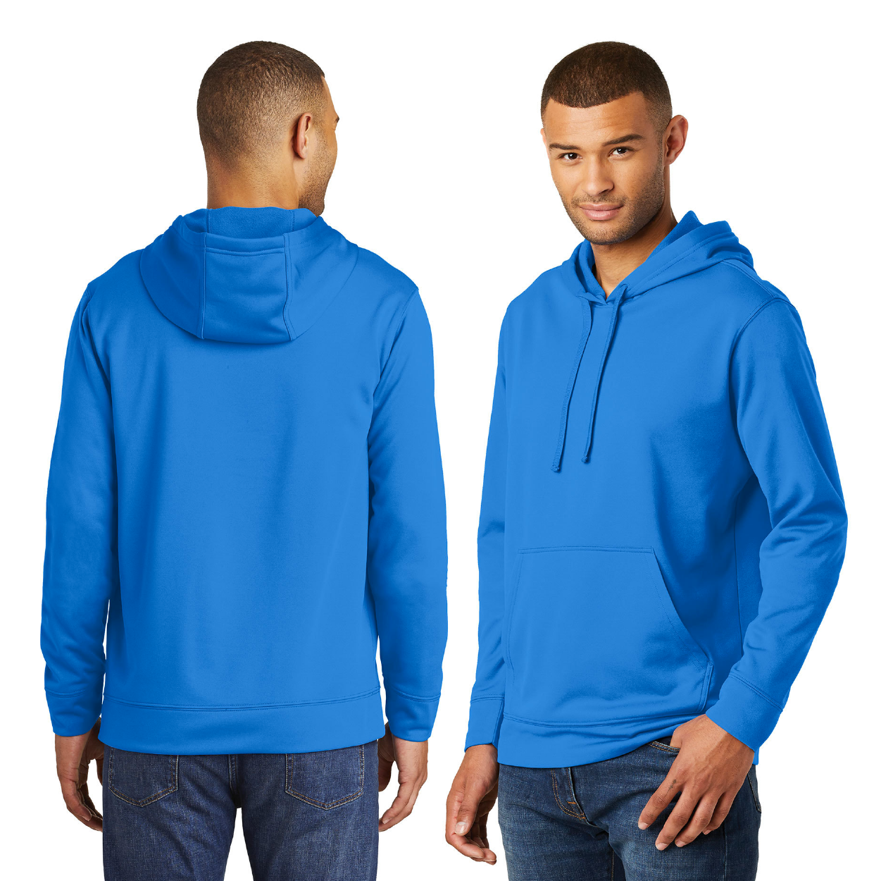 Port & Company Performance Fleece Pullover Hooded Sweatshirt Decorated