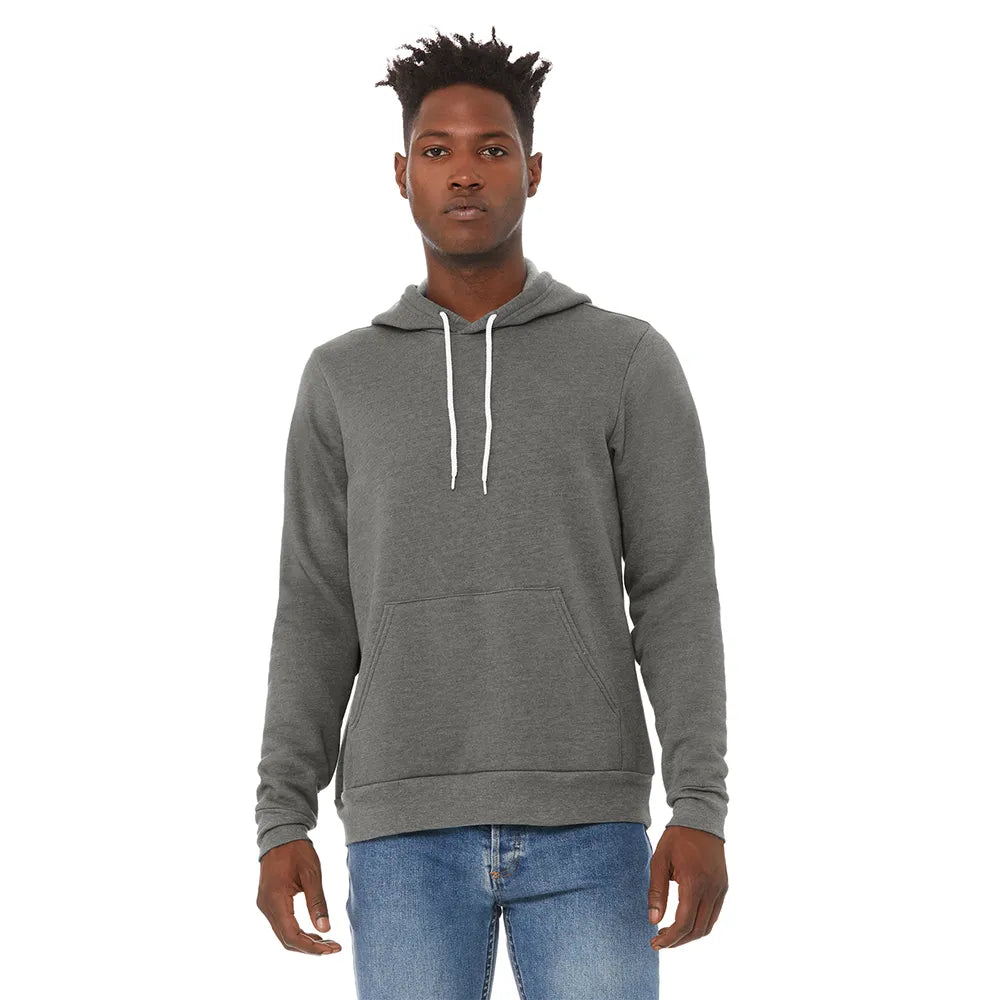 BELLA+CANVAS Unisex Sponge Fleece Pullover Hoodie Decorated