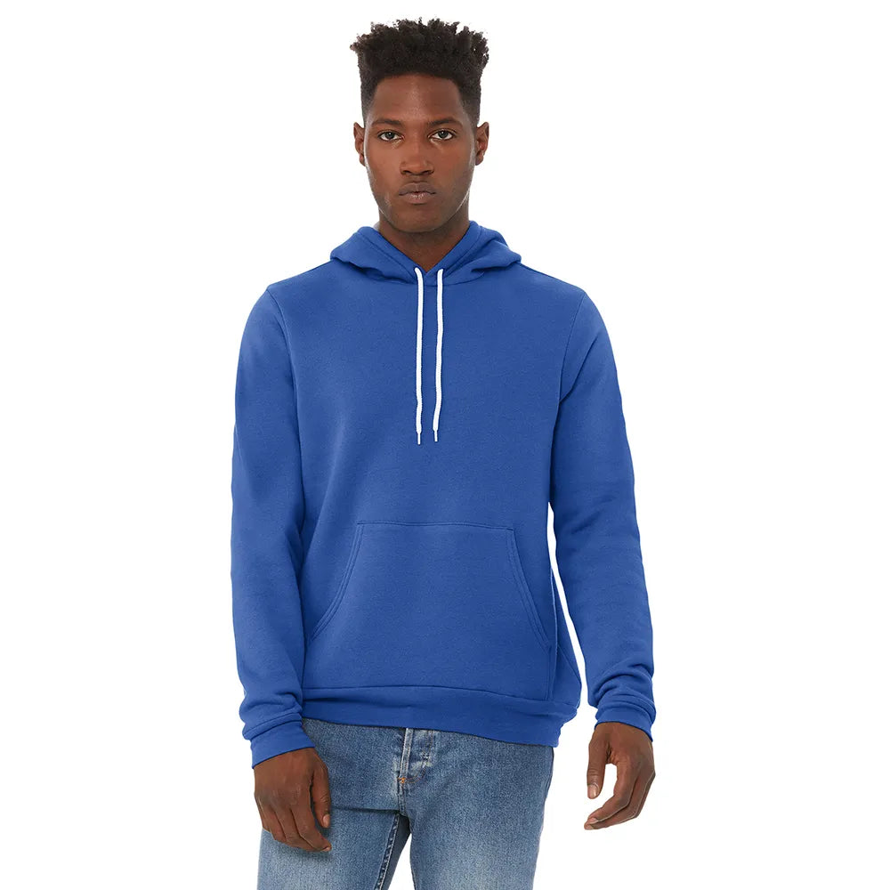 BELLA+CANVAS Unisex Sponge Fleece Pullover Hoodie Decorated