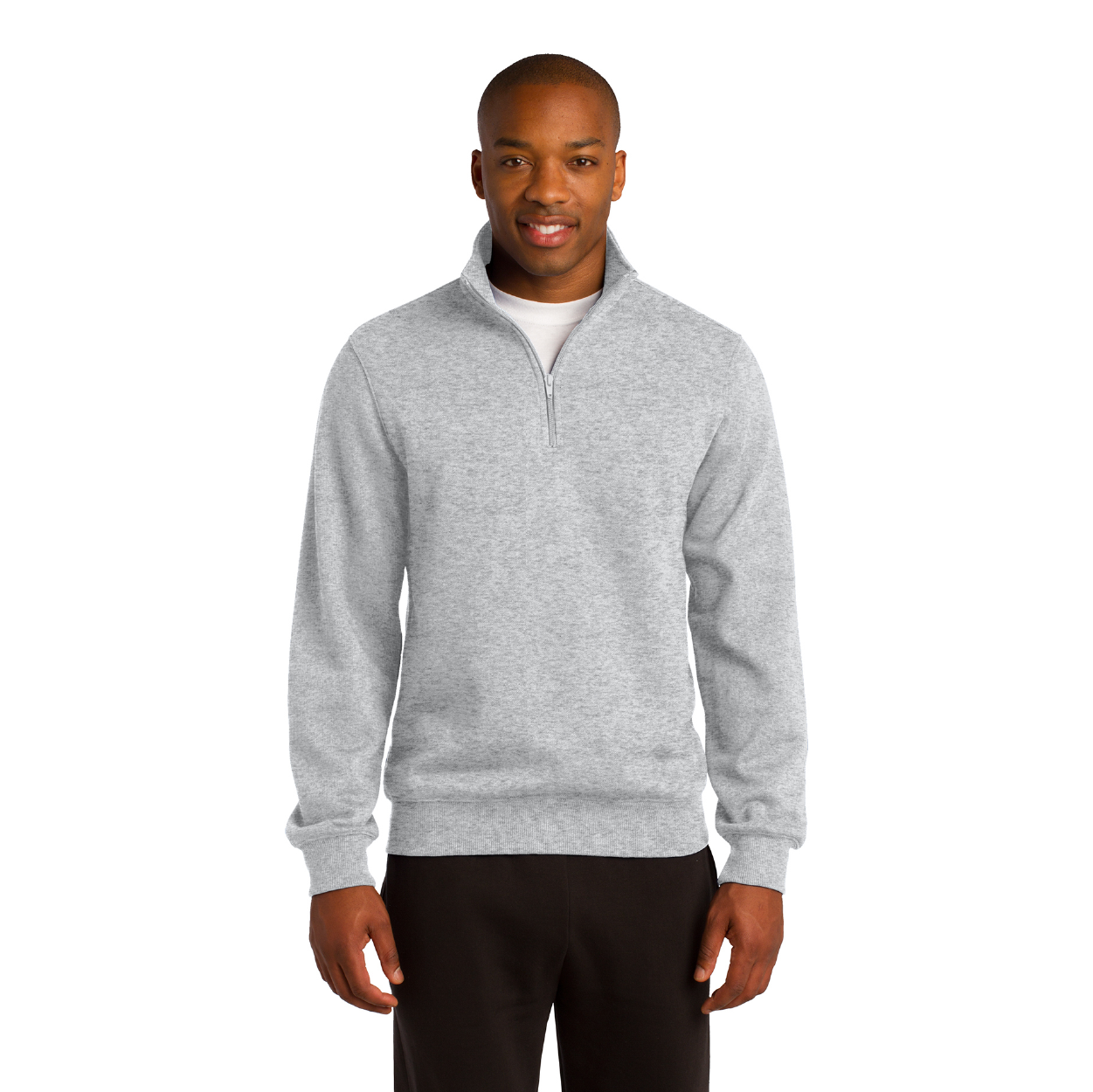 Sport-Tek 1/4-Zip Sweatshirt Decorated - True Navy Blue (PMS 533C)