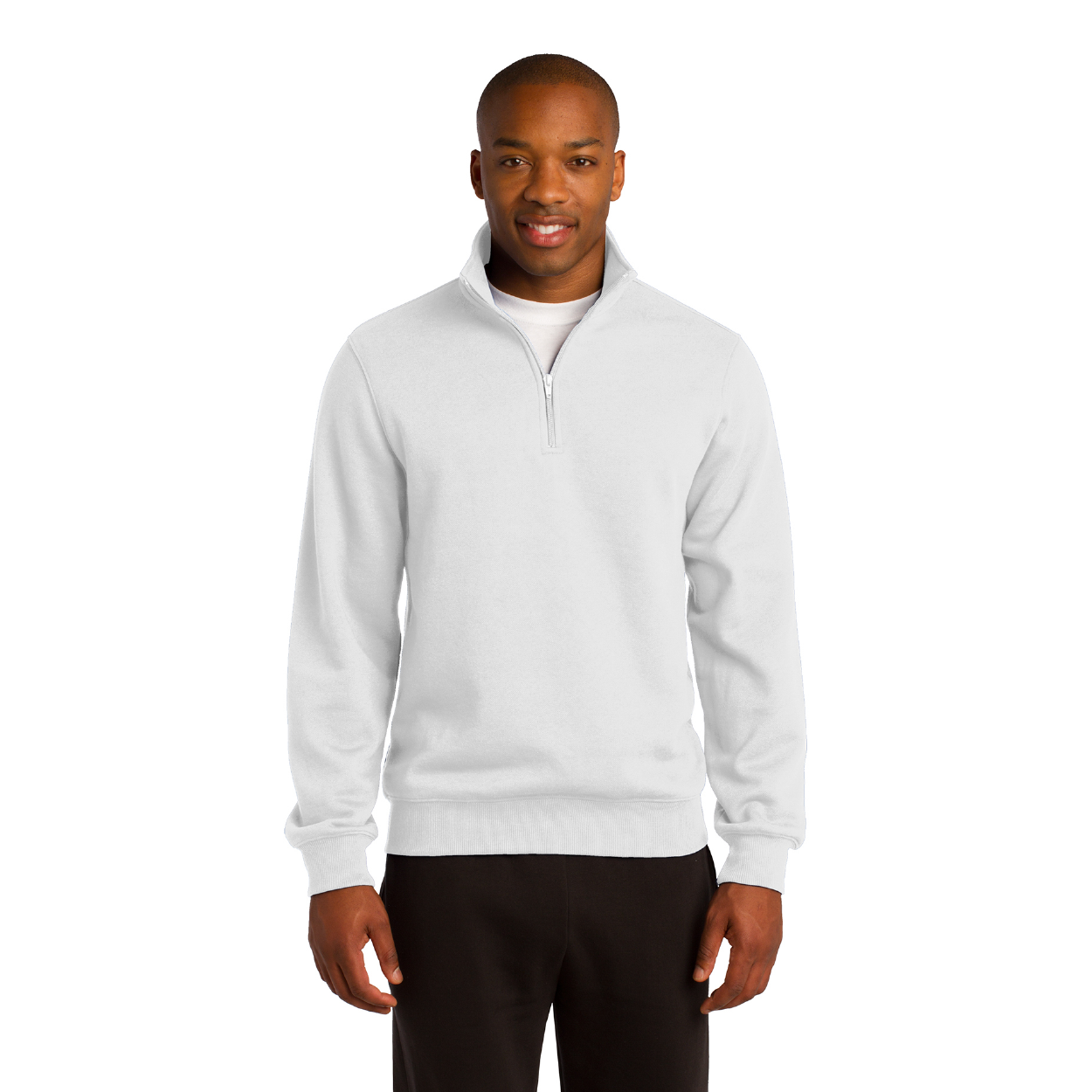 Sport-Tek 1/4-Zip Sweatshirt Decorated - True Red (PMS 200C)