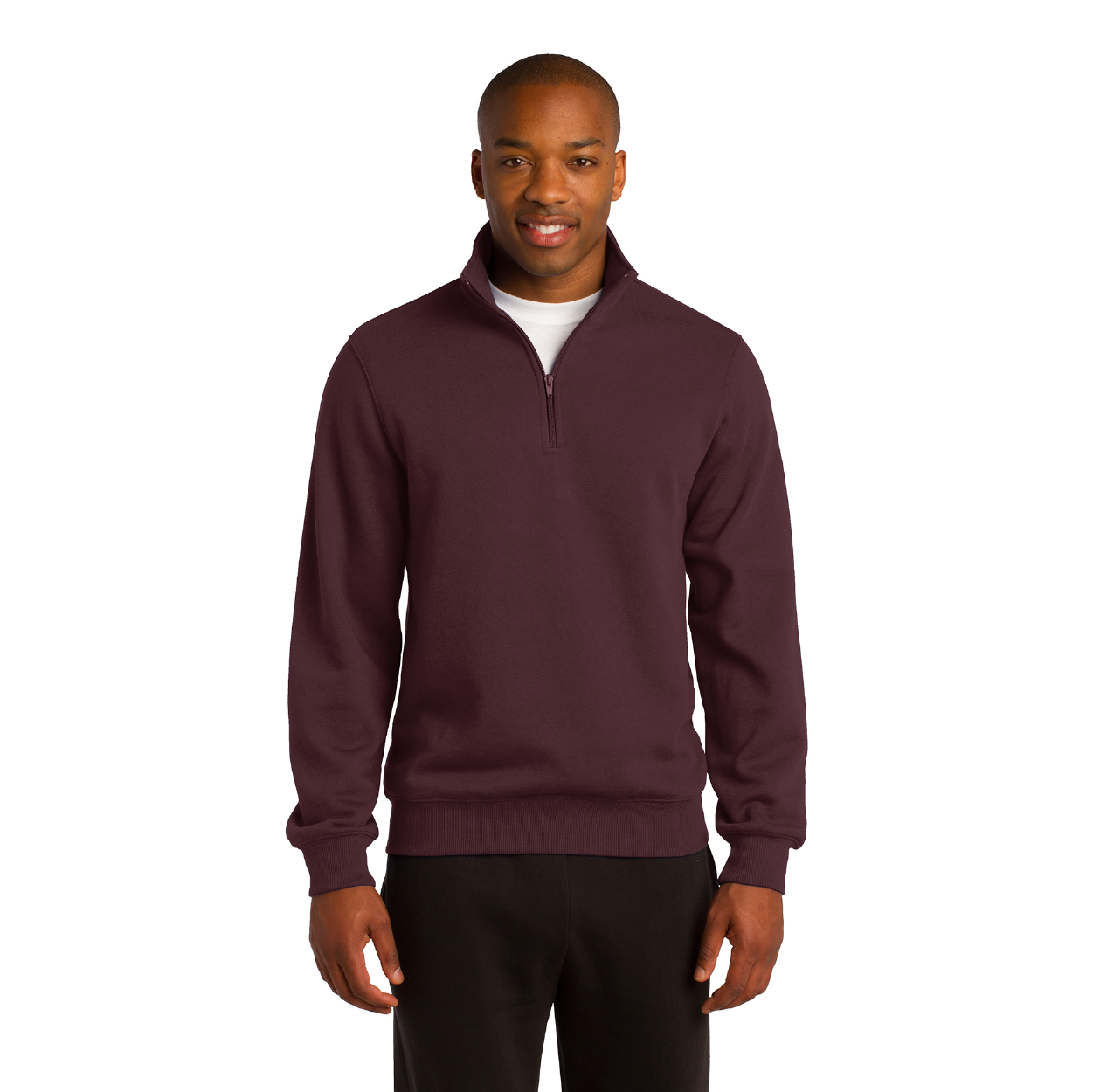 Sport-Tek 1/4-Zip Sweatshirt Decorated - True Royal Blue (PMS 7686C)