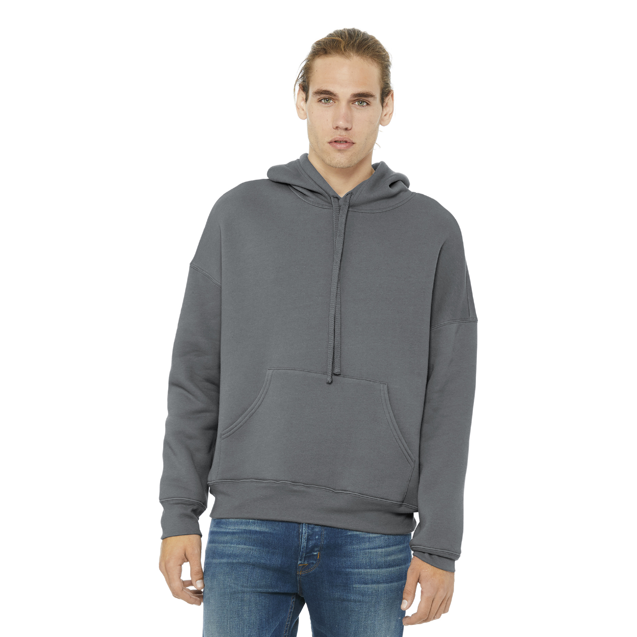 BELLA+CANVAS Unisex Sponge Fleece Pullover DTM Hoodie Decorated