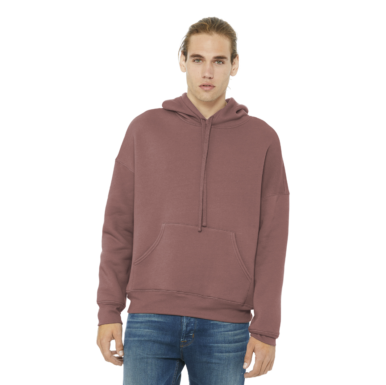 BELLA+CANVAS Unisex Sponge Fleece Pullover DTM Hoodie Decorated