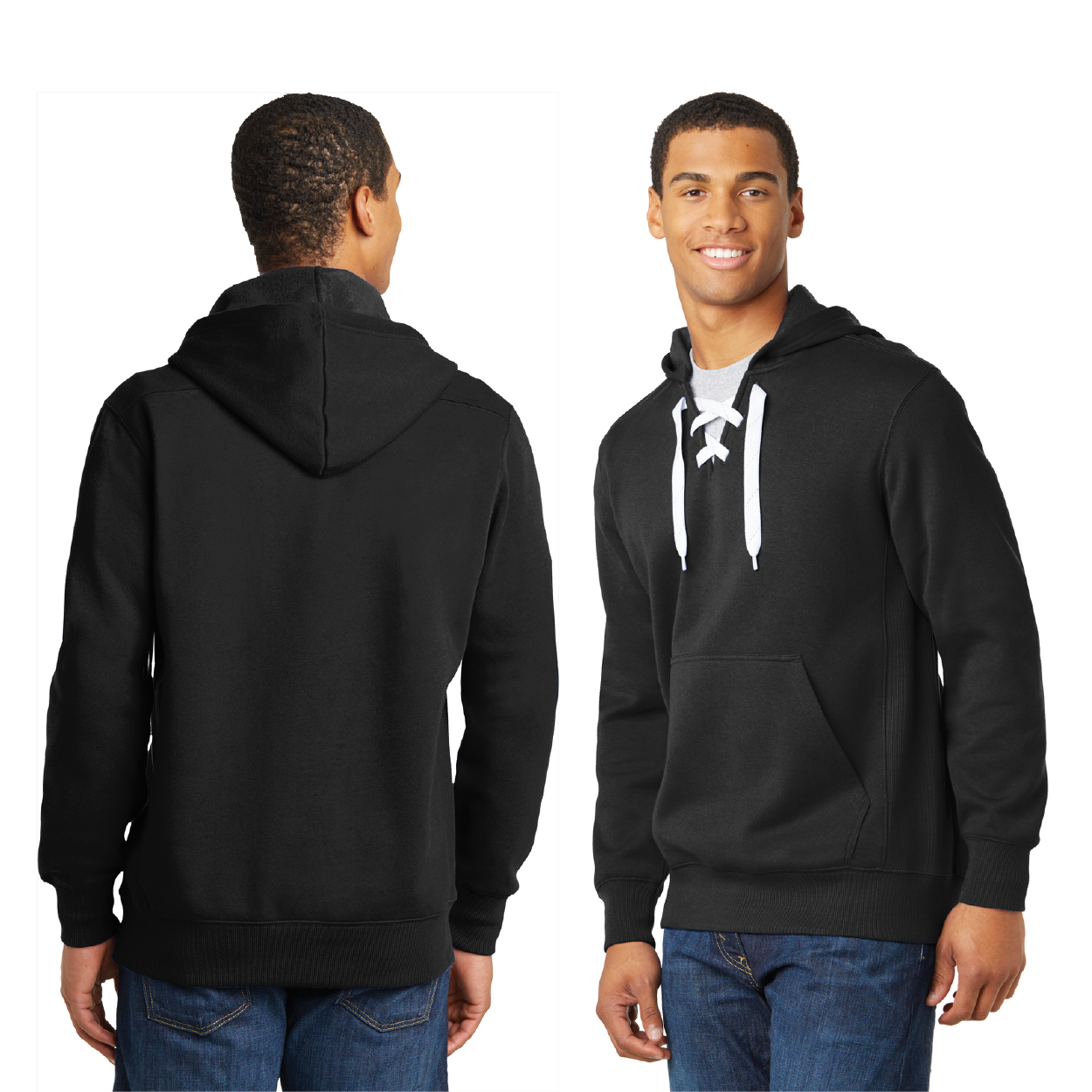 Sport-Tek Lace Up Pullover Hooded Sweatshirt Decorated