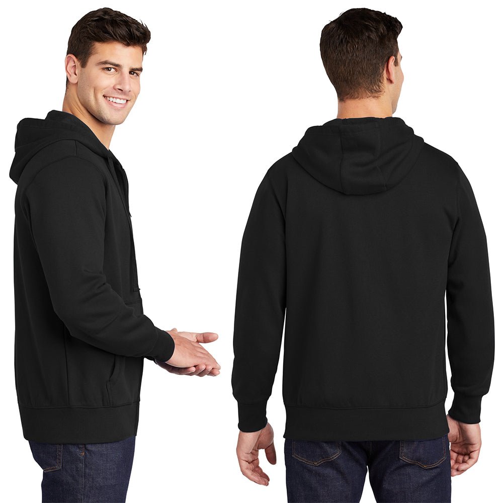Sport-Tek Full-Zip Hooded Sweatshirt Decorated