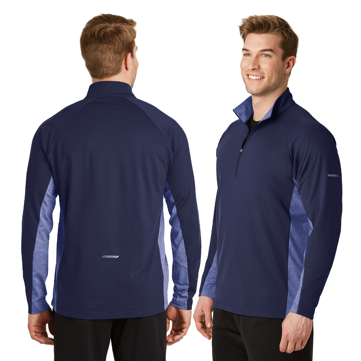 Sport-Tek Sport-Wick Stretch Contrast 1/4-Zip Pullover Decorated