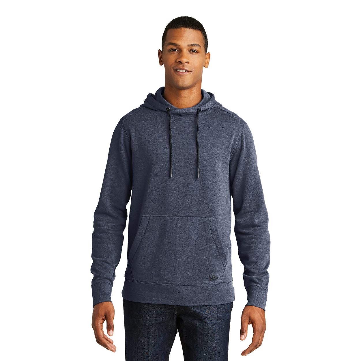 New Era Tri-Blend Fleece Pullover Hoodie Decorated