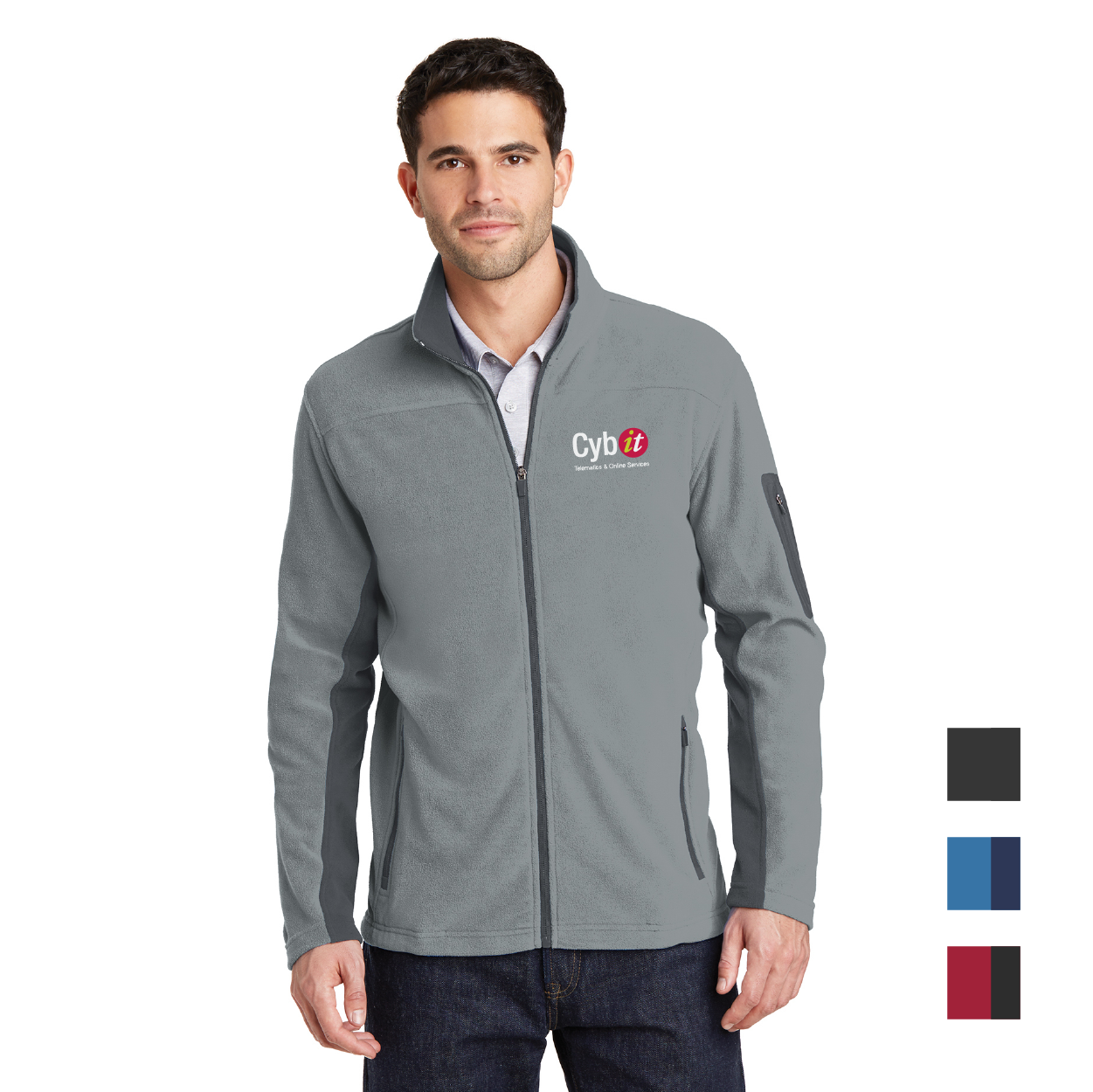 Port Authority Summit Fleece Full-Zip Embroidered Jacket