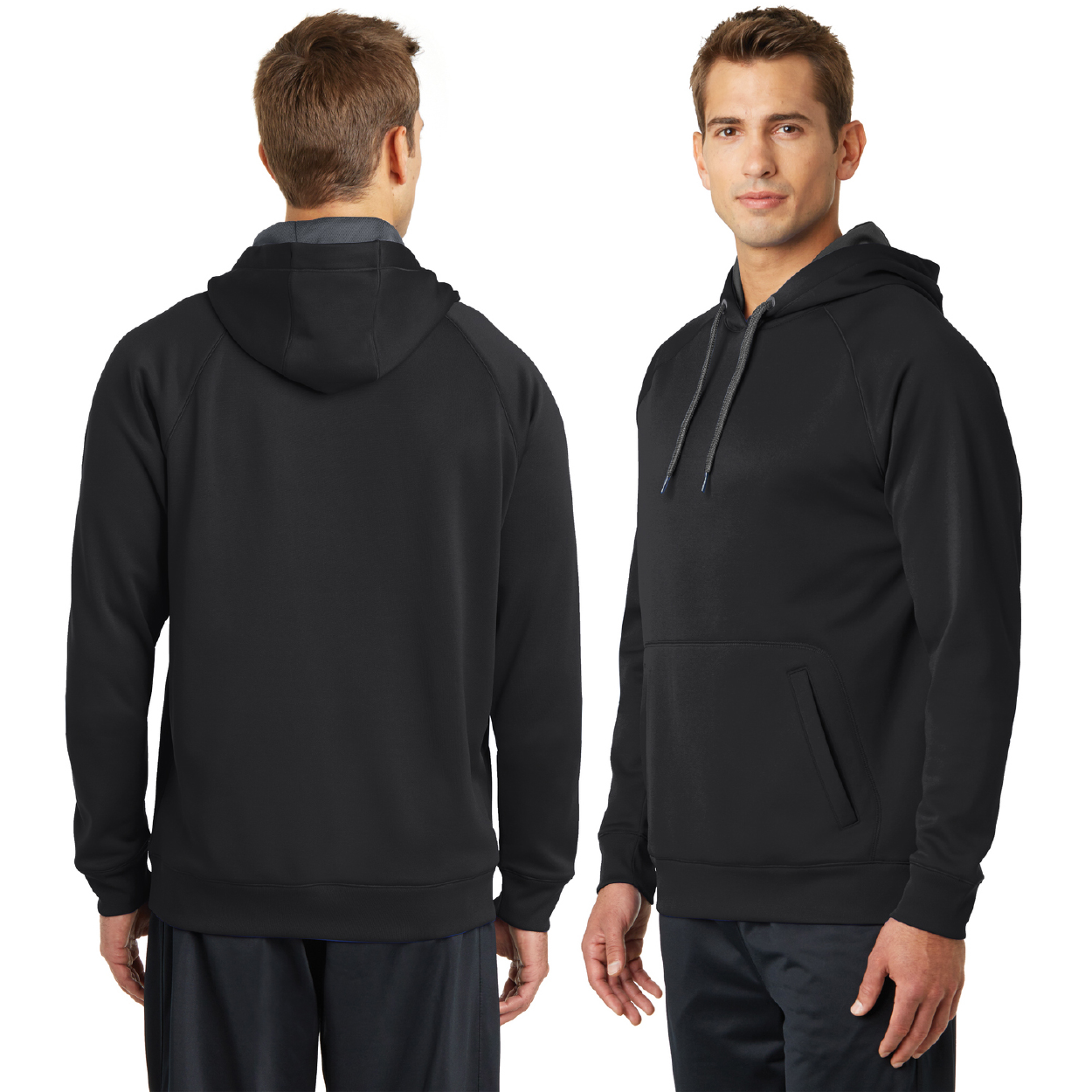 Sport-Tek Tech Fleece Hooded Sweatshirt Decorated