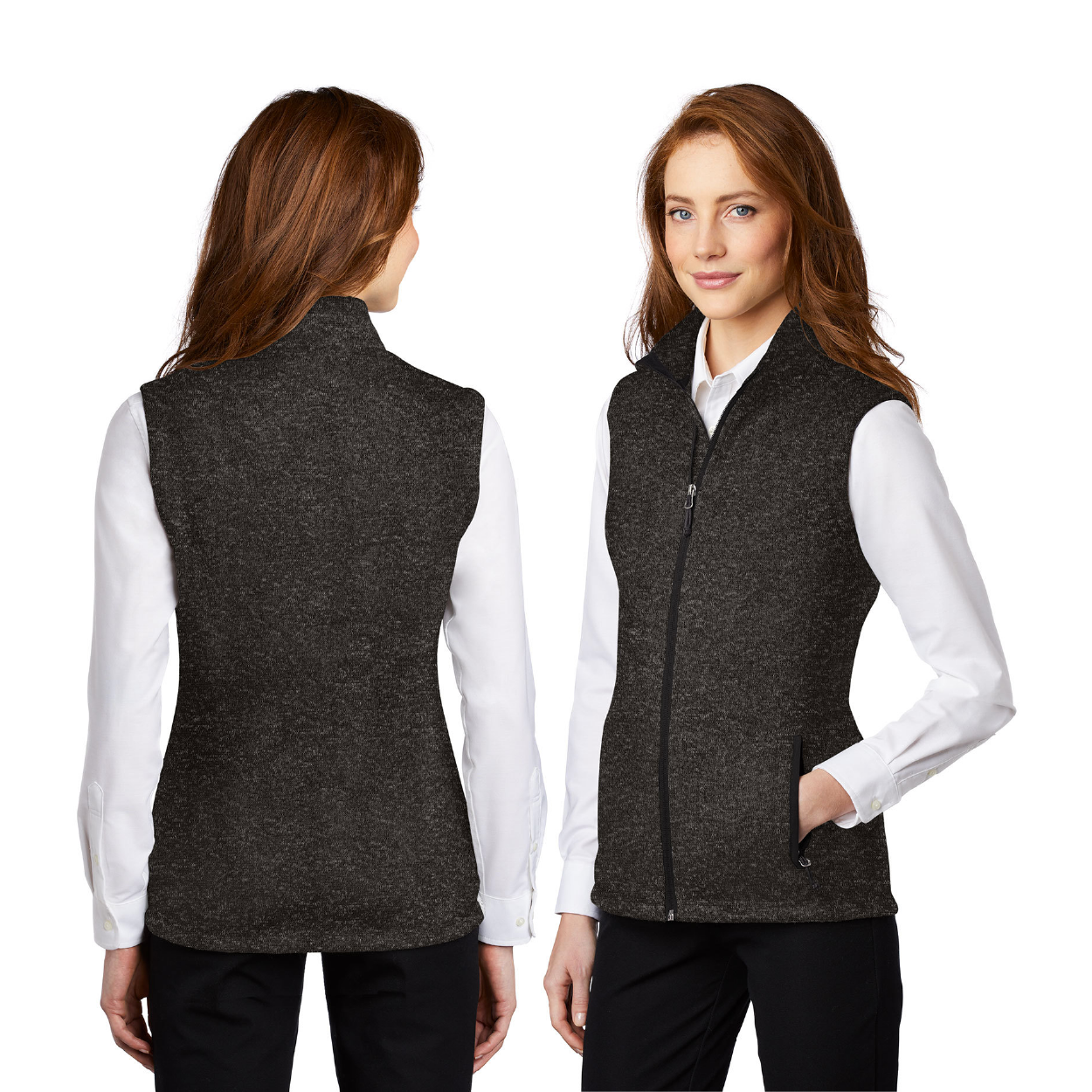 Port Authority Women's Sweater Fleece Embroidered Vest
