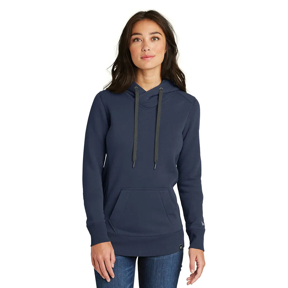 New Era Women's French Terry Pullover Hoodie Decorated