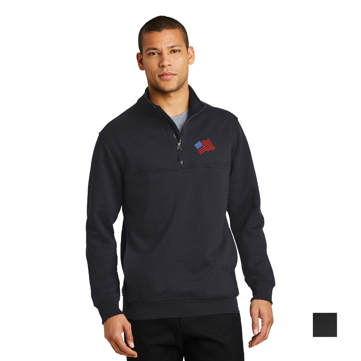 CornerStone 1/2-Zip Job Shirt Embroidered