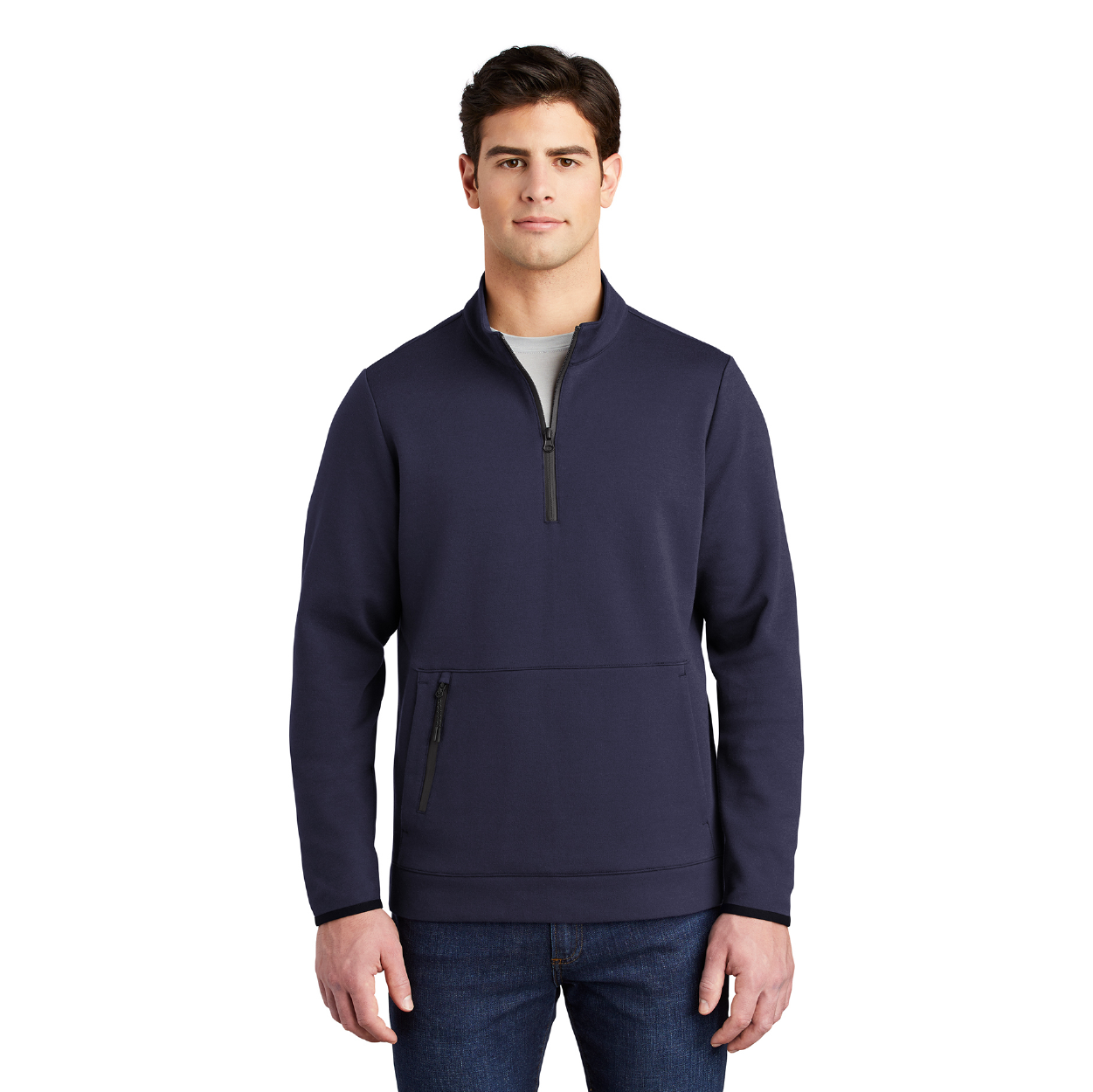 Sport-Tek Triumph 1/4-Zip Pullover Decorated - Olive Heather Green