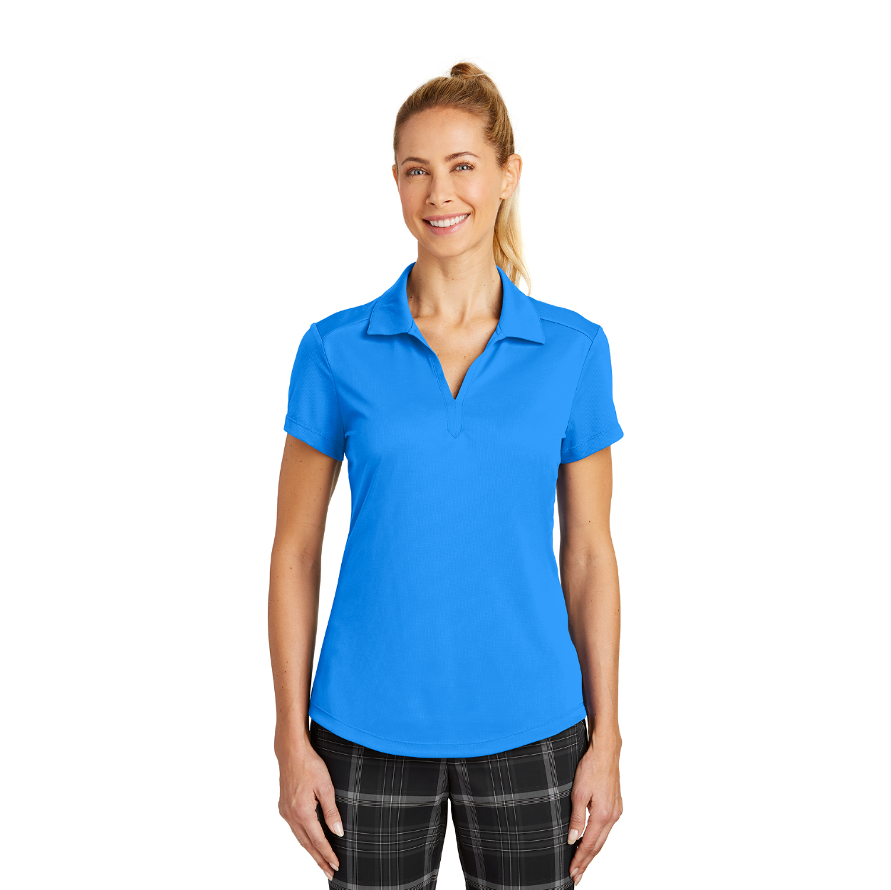 Nike Women's Dri-FIT Legacy Embroidered Polo - Midnight Navy Blue