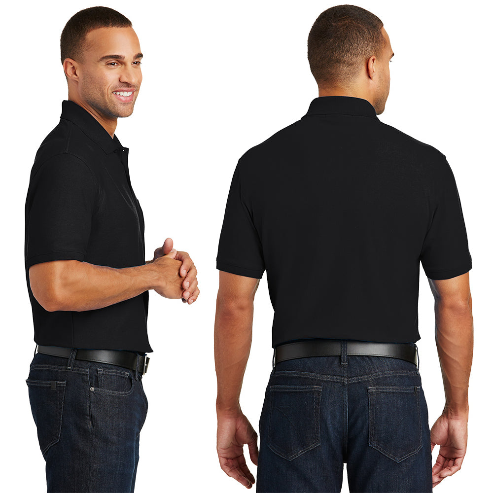 Port Authority Core Classic Pique Pocket Embroidered Polo