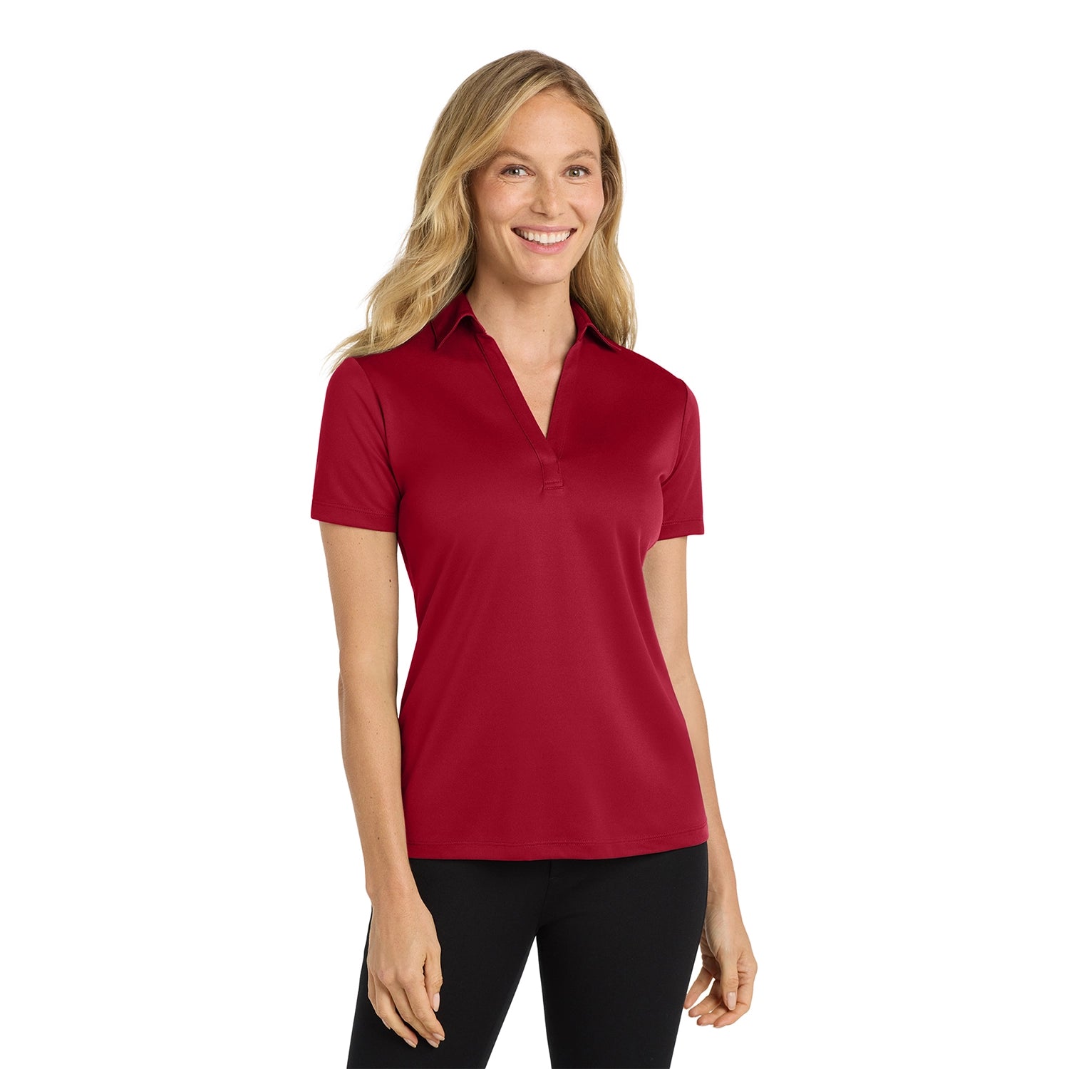 Port Authority Women's Silk Touch Performance Embroidered Polo
